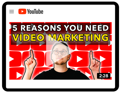 Video Thumbnail of 5 Reasons YouTube Video